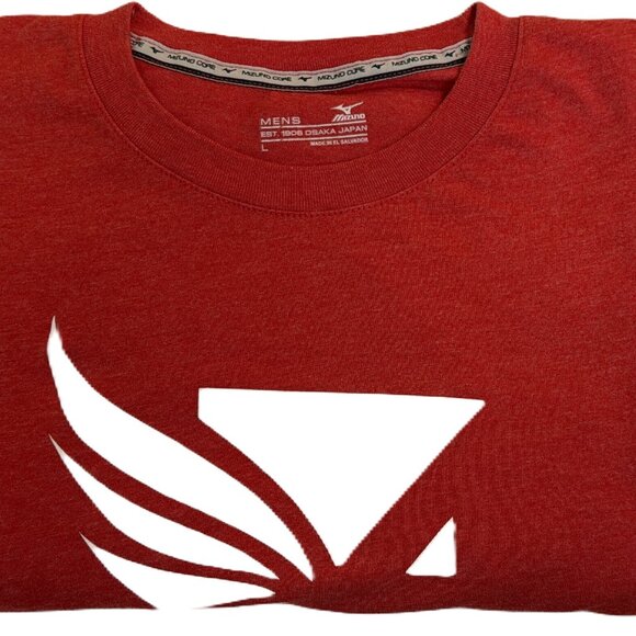 Men's MIZUNO CORE T-Shirt Atlanta Track Club - Red / White Graphic - Very Nice! - Picture 13 of 14
